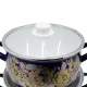 Qazan FR-6675 20-22-24 sm 3-Lü Set bənövşəyi (güllü)