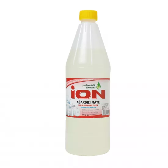 Ağardıcı maye Xlor yeni sarı qapaq (Çamaşır suyu) 1 L (İON)
