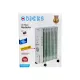 Radiator Q-4230/11/F 11-li 2500W ventilyatorlu