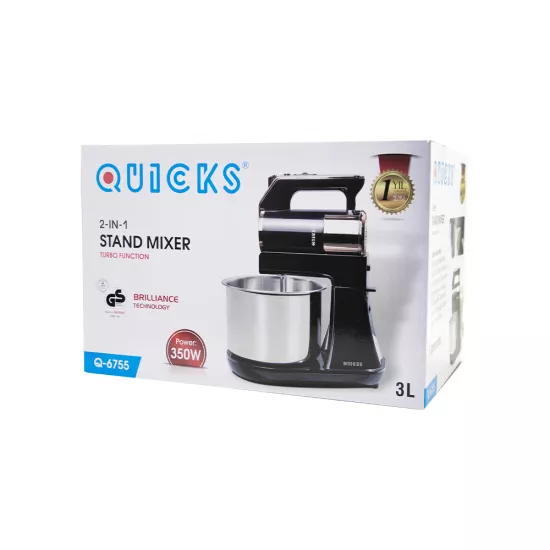 Mikser qablı Q-6755 350W qara