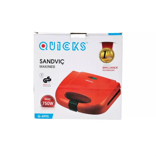 Toster Q-4995 750W qırmızı